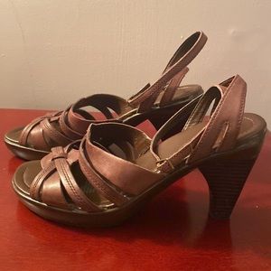 ANA Strappy Brown Sandals, 8.5M